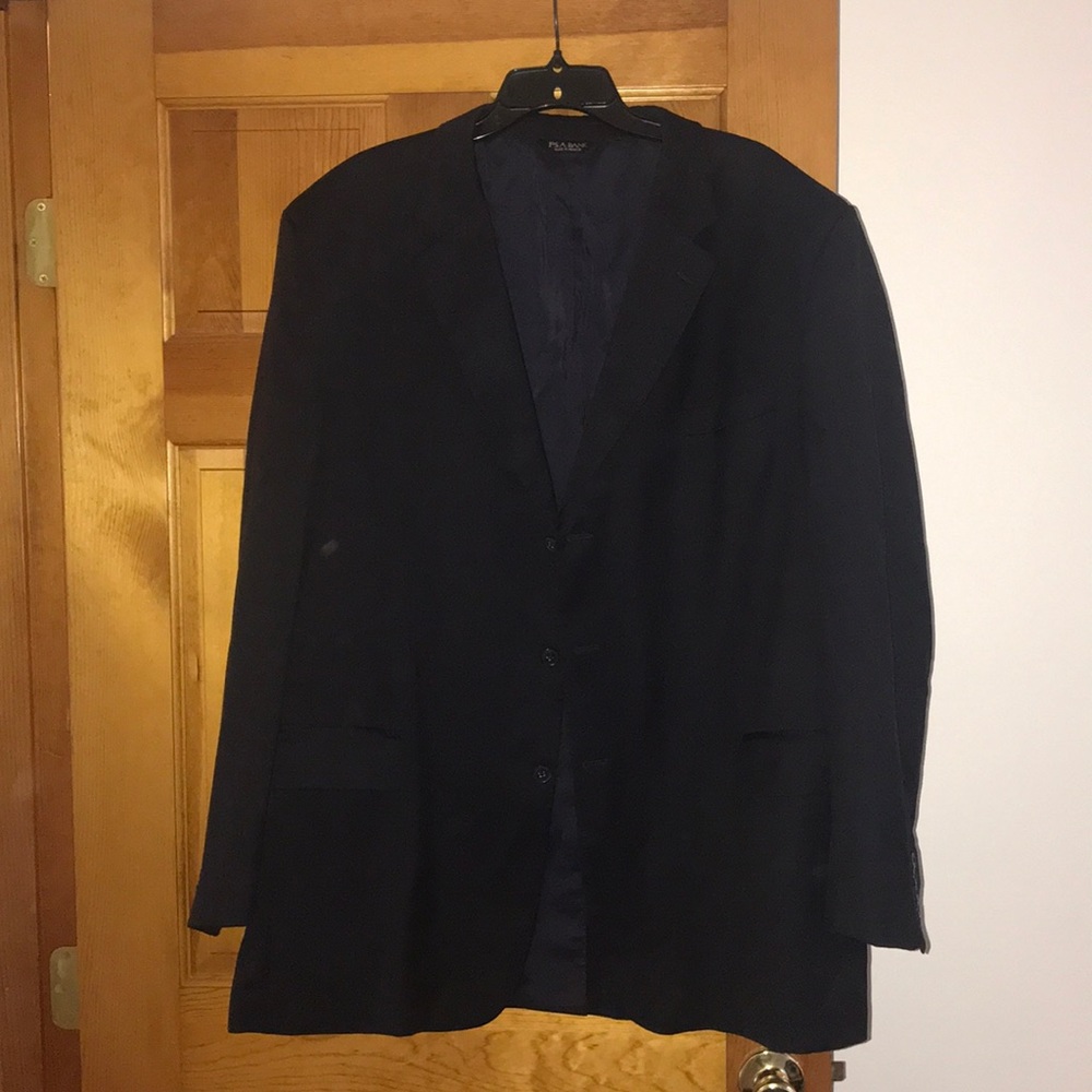 Jos A Bank 50L Black blazer